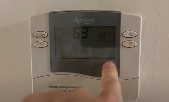 How to Fix an Aprilaire Thermostat Says Off