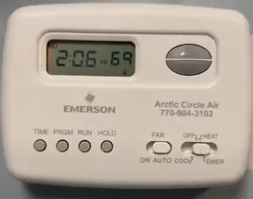 White Rodgers Thermostat Keeps Resetting to 85